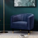 Serrano Armchair Twilight Velvet Offering A Luxurious And Imposing Design Is Our Exclusive Serrano