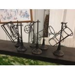 Euclid Cube The Father Of Geometry Geometric Decorative Metal Iron Sculpture 33cm ( Location A1 -