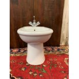 Bidet Basin With THG Paris Chrome Taps 37cm X 55cm X 40cm Consigned From A Luxury Mayfair