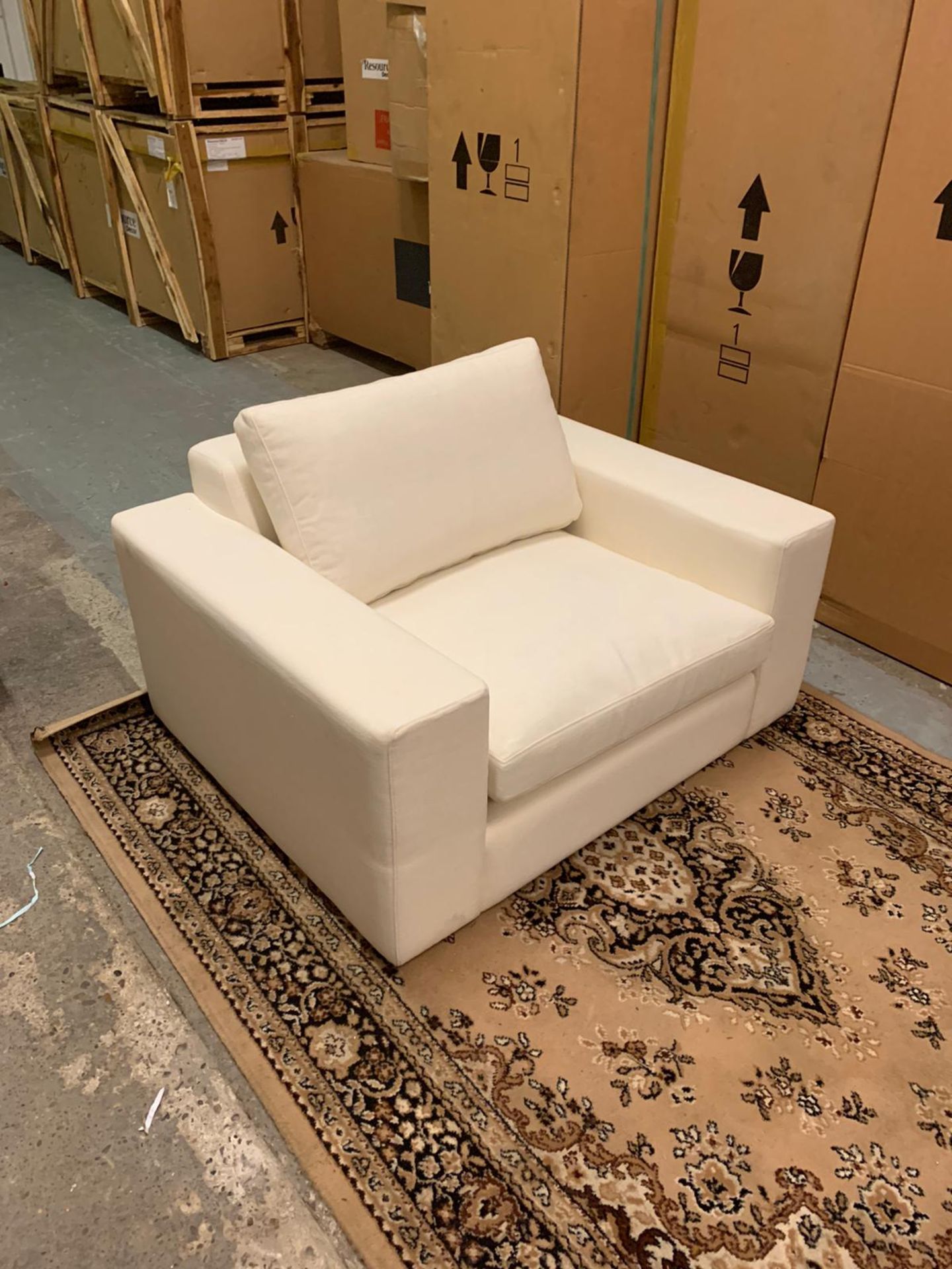 Ivory Armchair - Image 2 of 3