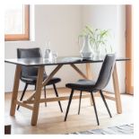 Brixton Burnished Dining Table The Brixton Burnished Dining Table is made using solid European