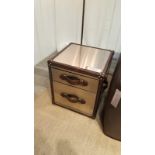 Steamer Trunk Side Table