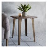 Foundry Side Table Oak Elegant, and sturdy the Foundry combines the beauty of natural materials with
