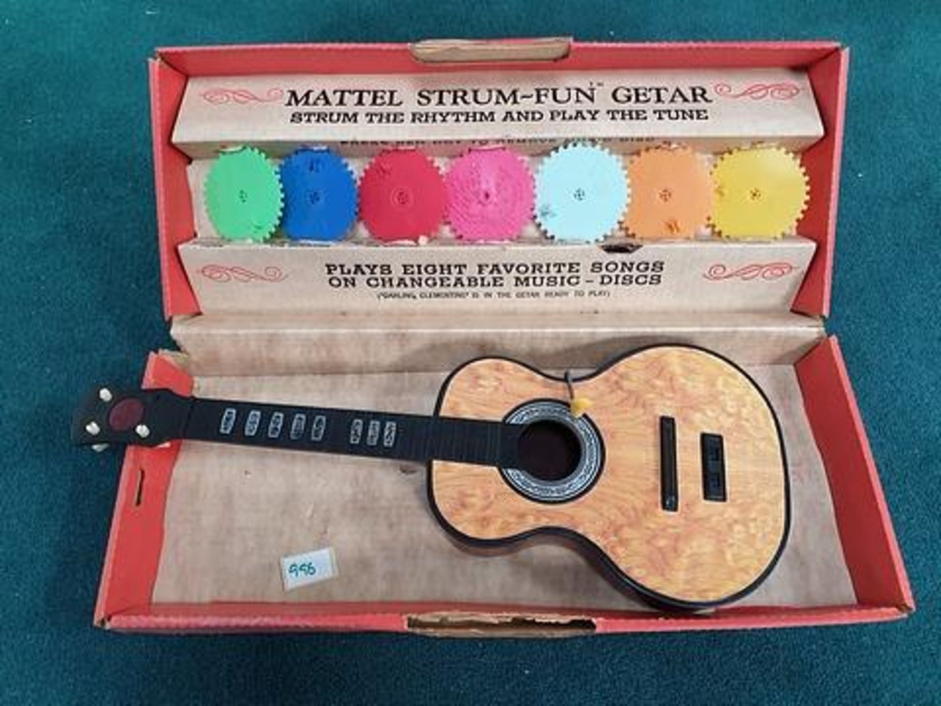 Mattel Strum-Fun Guitar 1959 No Strings Complete In Box