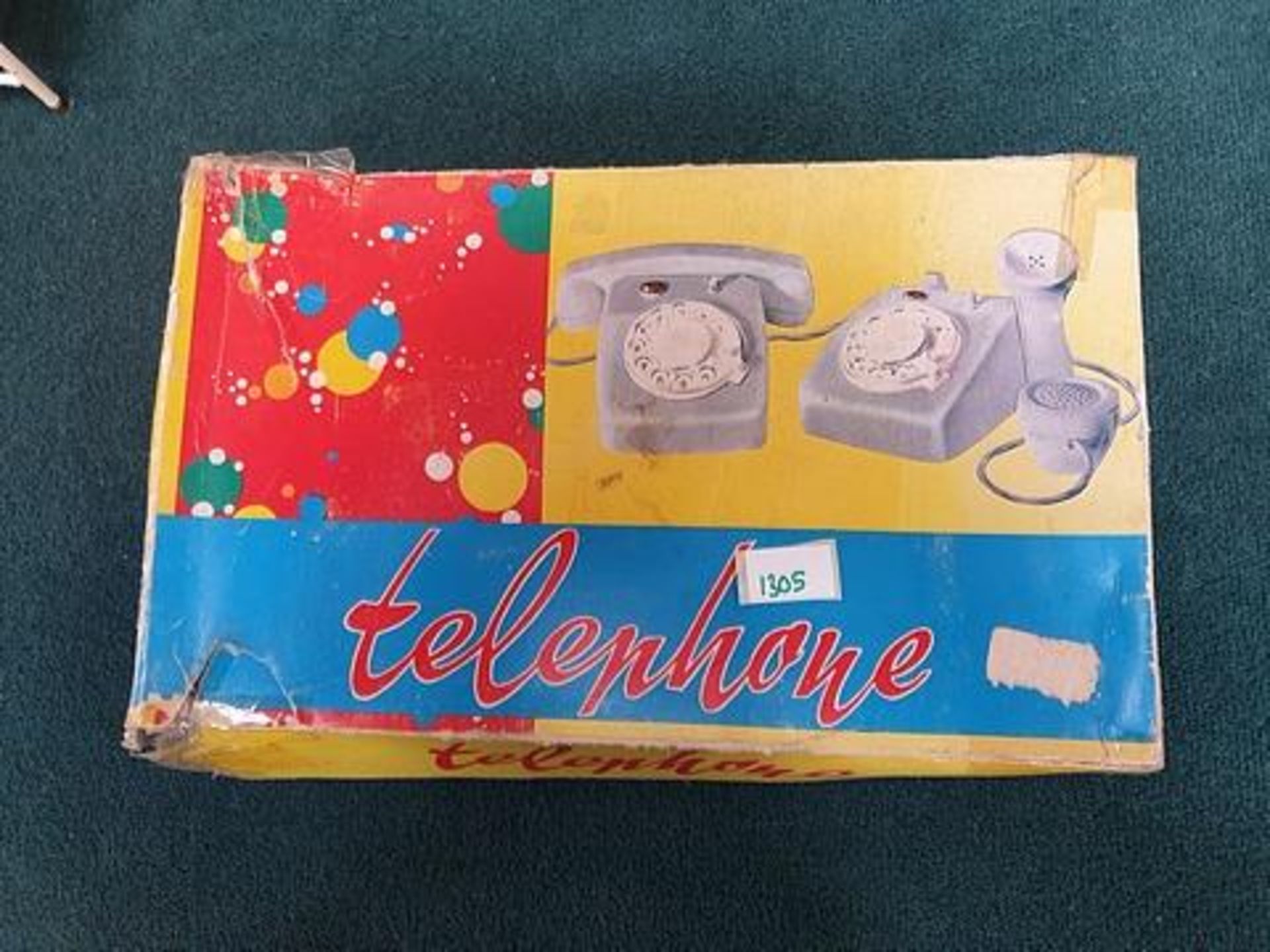 VLPA (Italy) Battery Operated Telephone Set Made In Italy Complete With Box (Box Is Damaged) - Image 2 of 2