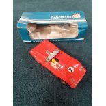 Scalextric International Model Motor Racing Car C/4 Electra Sports In Red Complete In Box (Box Is