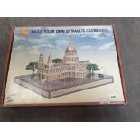 3D World Famous Landmark Paper Model Kit build your own St Paul's Cathedral No M11 complete with box