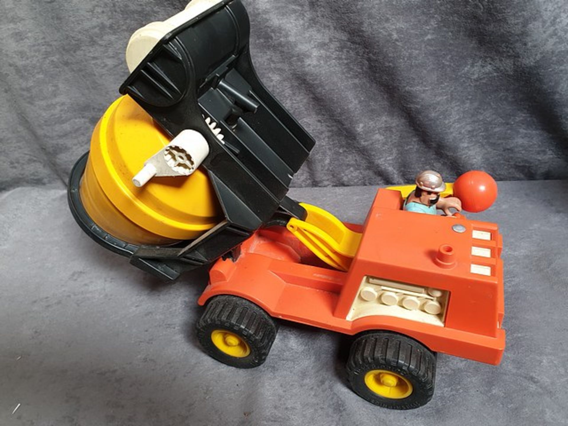 Fisher Price Cement mixer with tipping action and driver - Image 2 of 2