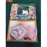 Marchant Games - Handkerchief Set - Pretty Handkerchiefs For You To Embroider Complete With Box