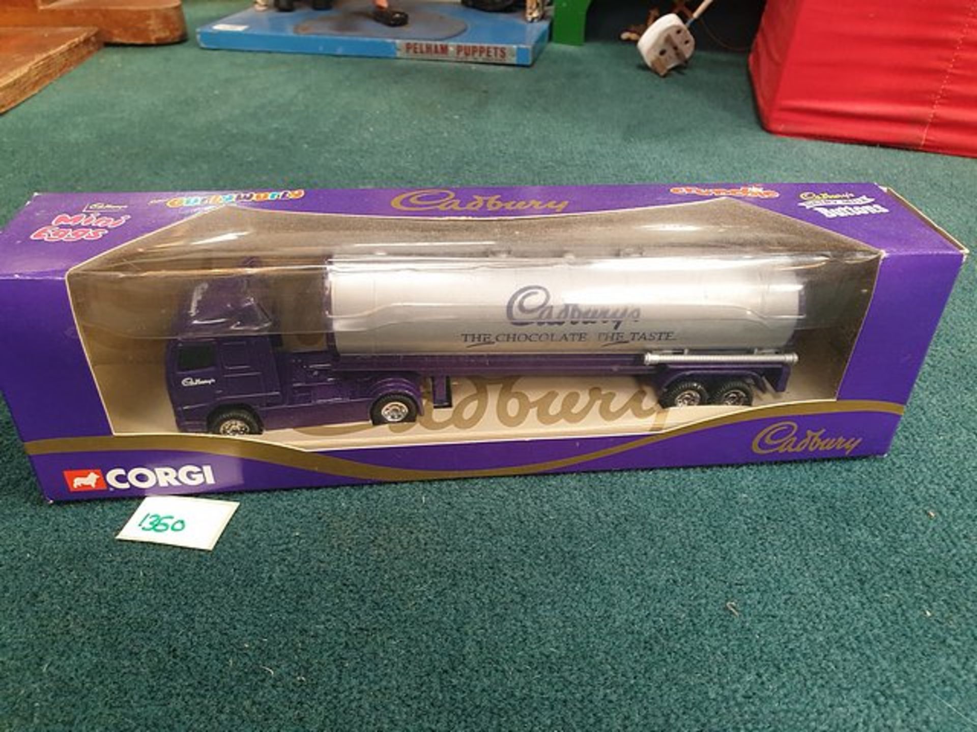 Corgi Diecast # 59514 Cadbury Volvo Tanker Complete With Box