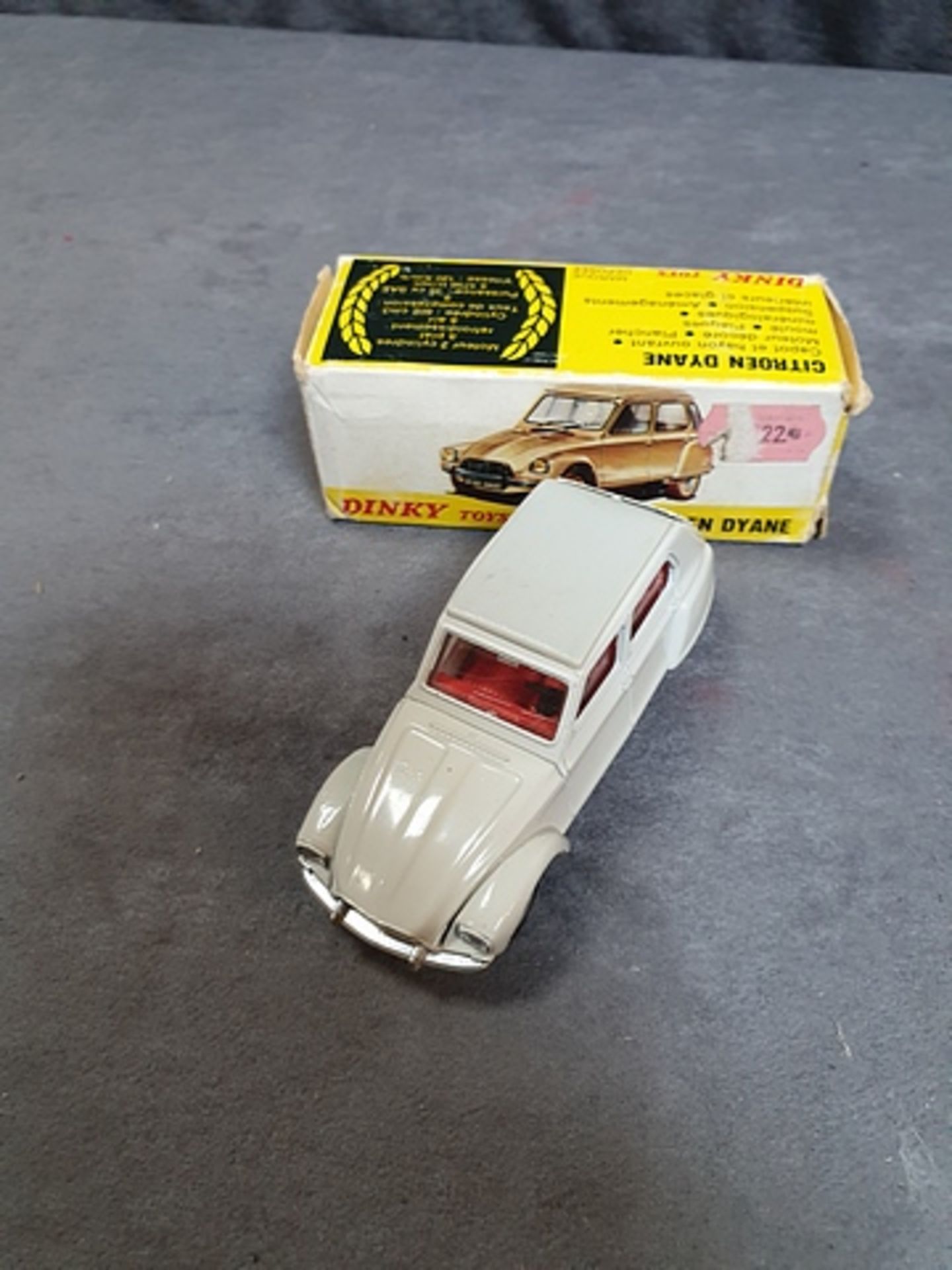 Dinky Diecast Toys #1413 French Citroen Dyane Complete In Original Box - Image 3 of 3