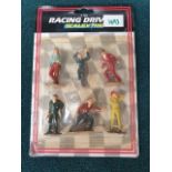 Scalextric C784 Racing Driver Set Of 6 Complete In Original Packaging