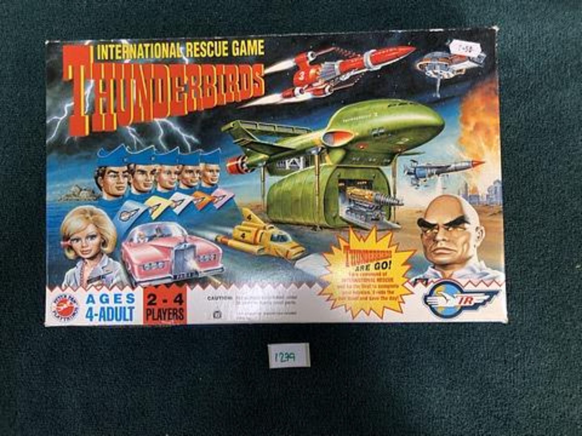 Peter Pan Playtings Thunderbirds International Rescue Game Complete With Box