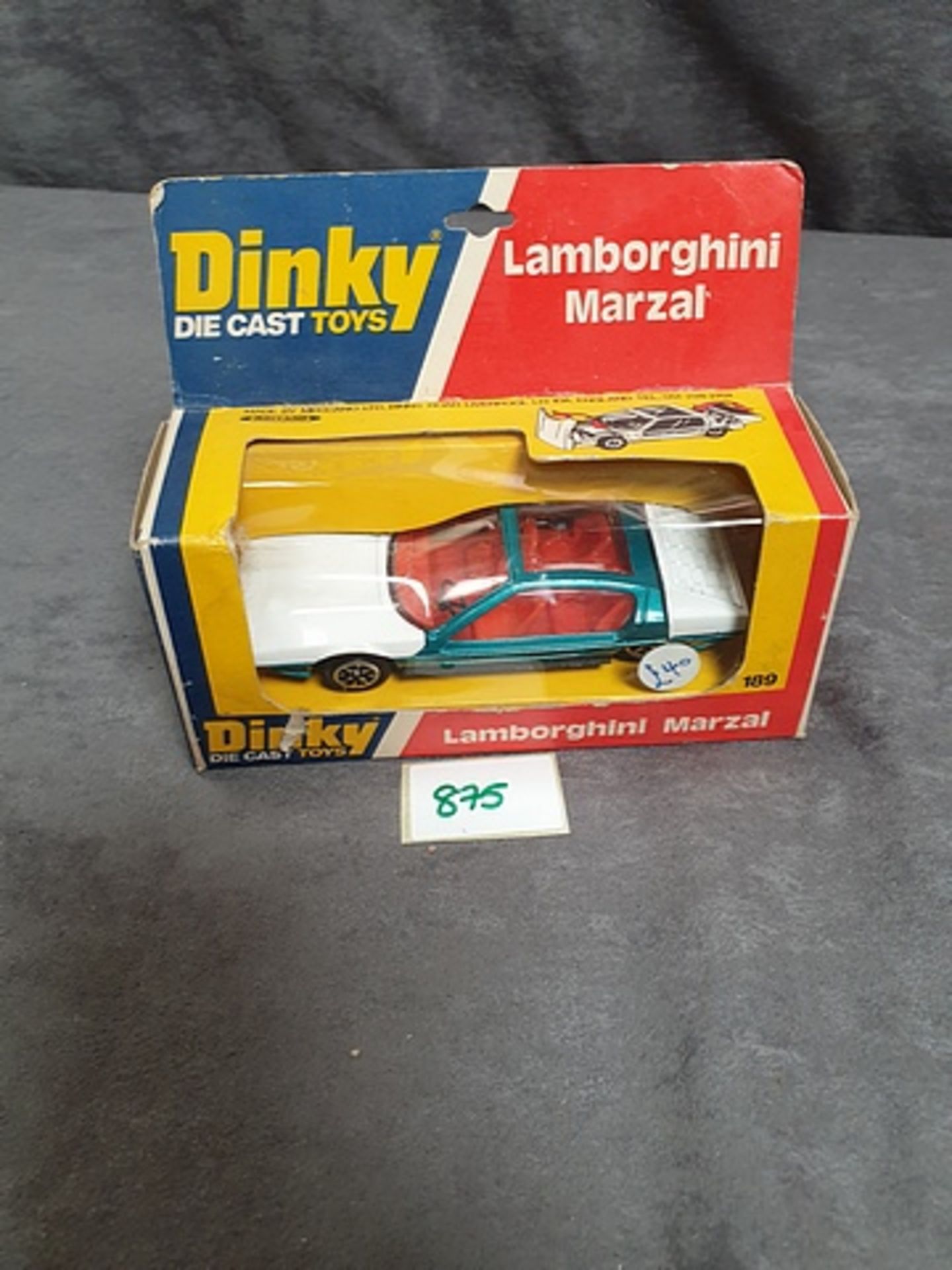 Dinky Diecast Toys #189 Lamborghini Marzal Complete In Box - Image 2 of 2
