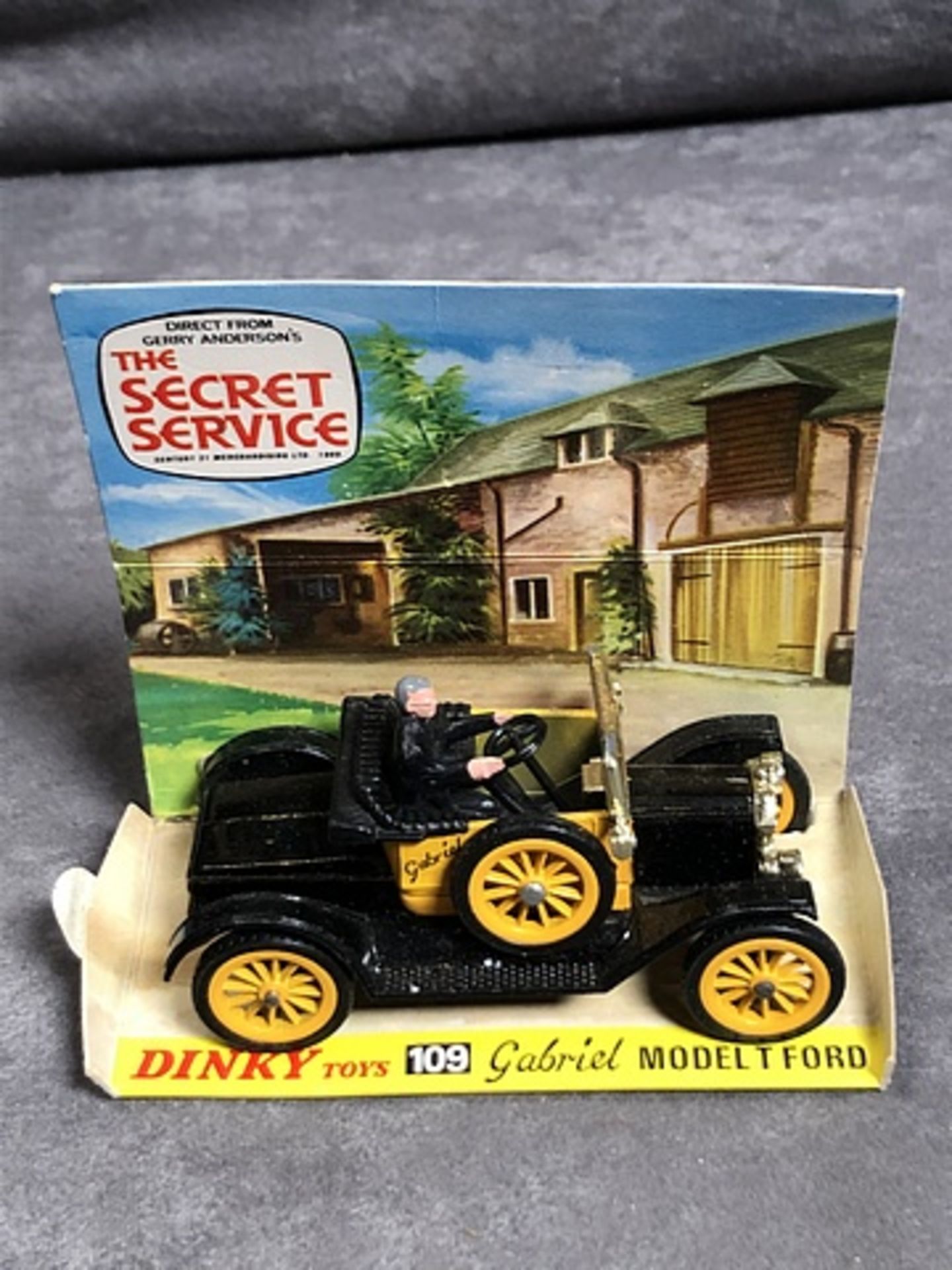 Dinky Toys Diecast #109 Direct From Gerry Anderson's The Secret Service Gabriel Model T Ford Model