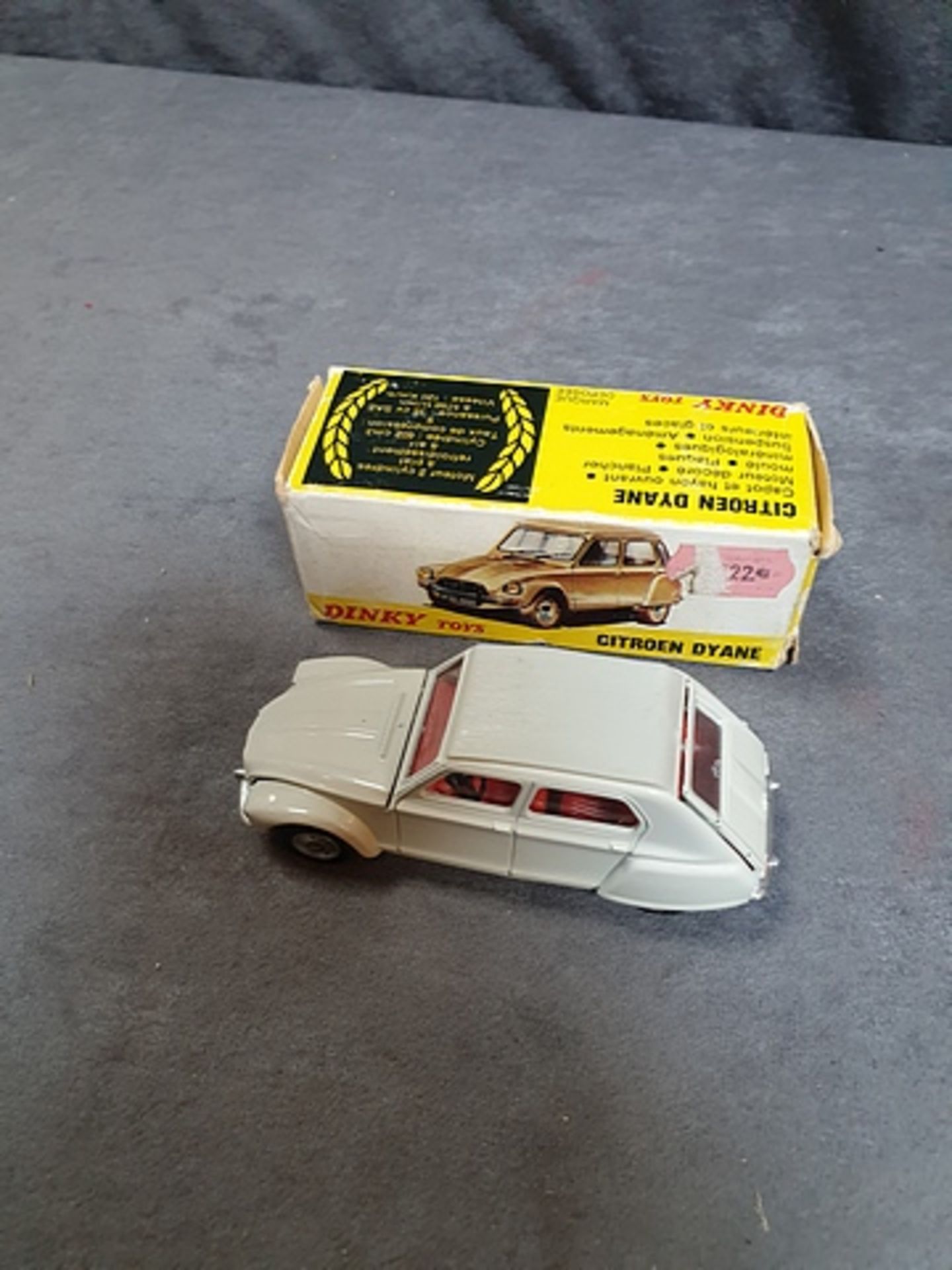 Dinky Diecast Toys #1413 French Citroen Dyane Complete In Original Box