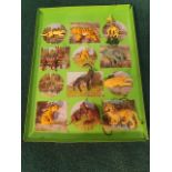 Blue Box International #6001 12 Piece Educational Zoo Complete In Box