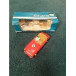 Scalextric International Model Motor Racing Car Austin Healey In Red Complete In Box (Box Is