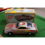 Tokyo Plaything Shokai Co. TPS Japan Battery Operated Champion Stunt Car 10.5 Inches Battery