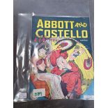 Abbott And Costello Comics Streamline 1950 Series #4 Cut The Clowning (August 1948)