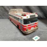 Bandai (Japan) #4133 1960's battery powered tin Sight Seeing Bus