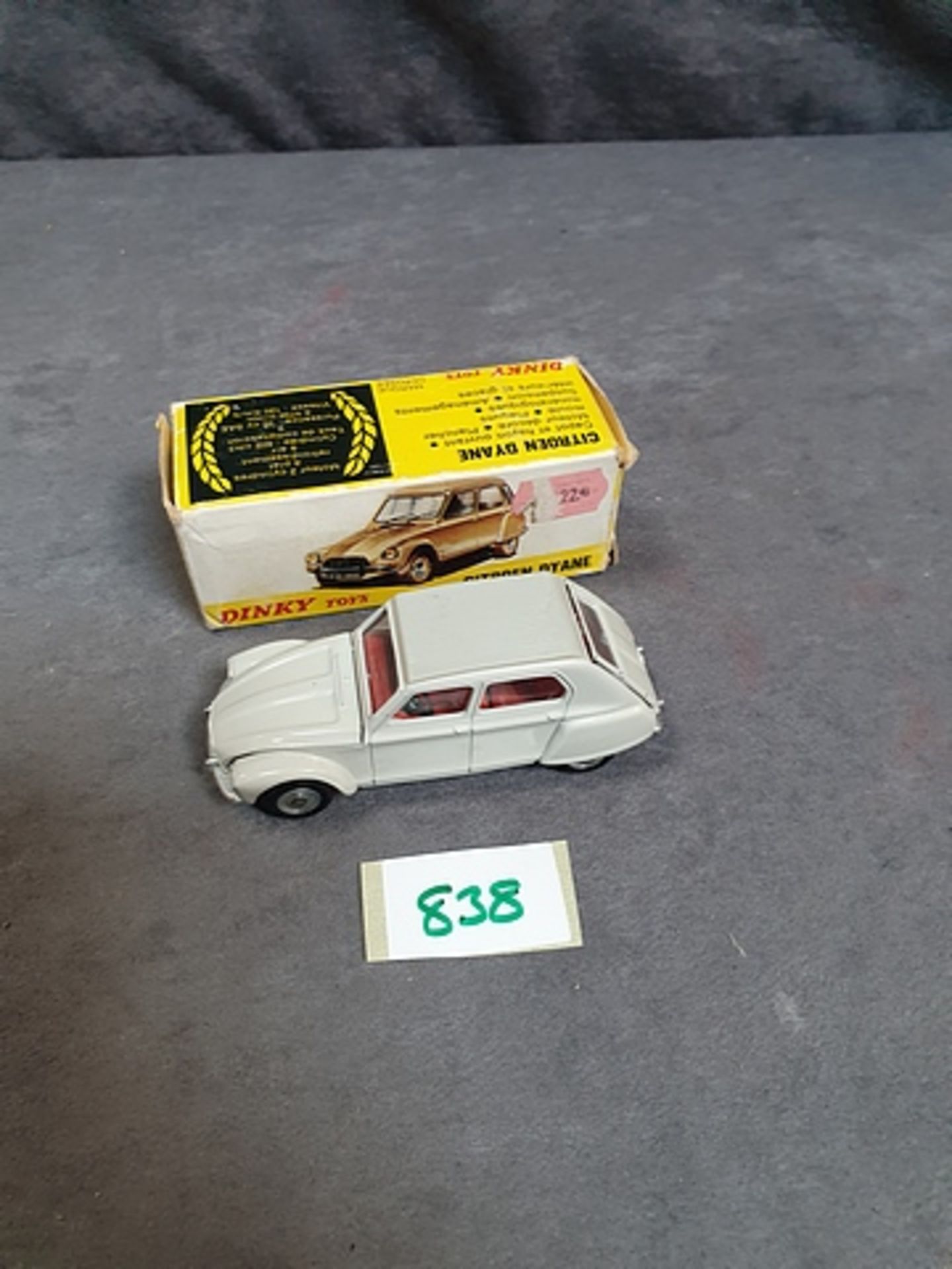 Dinky Diecast Toys #1413 French Citroen Dyane Complete In Original Box - Image 2 of 3