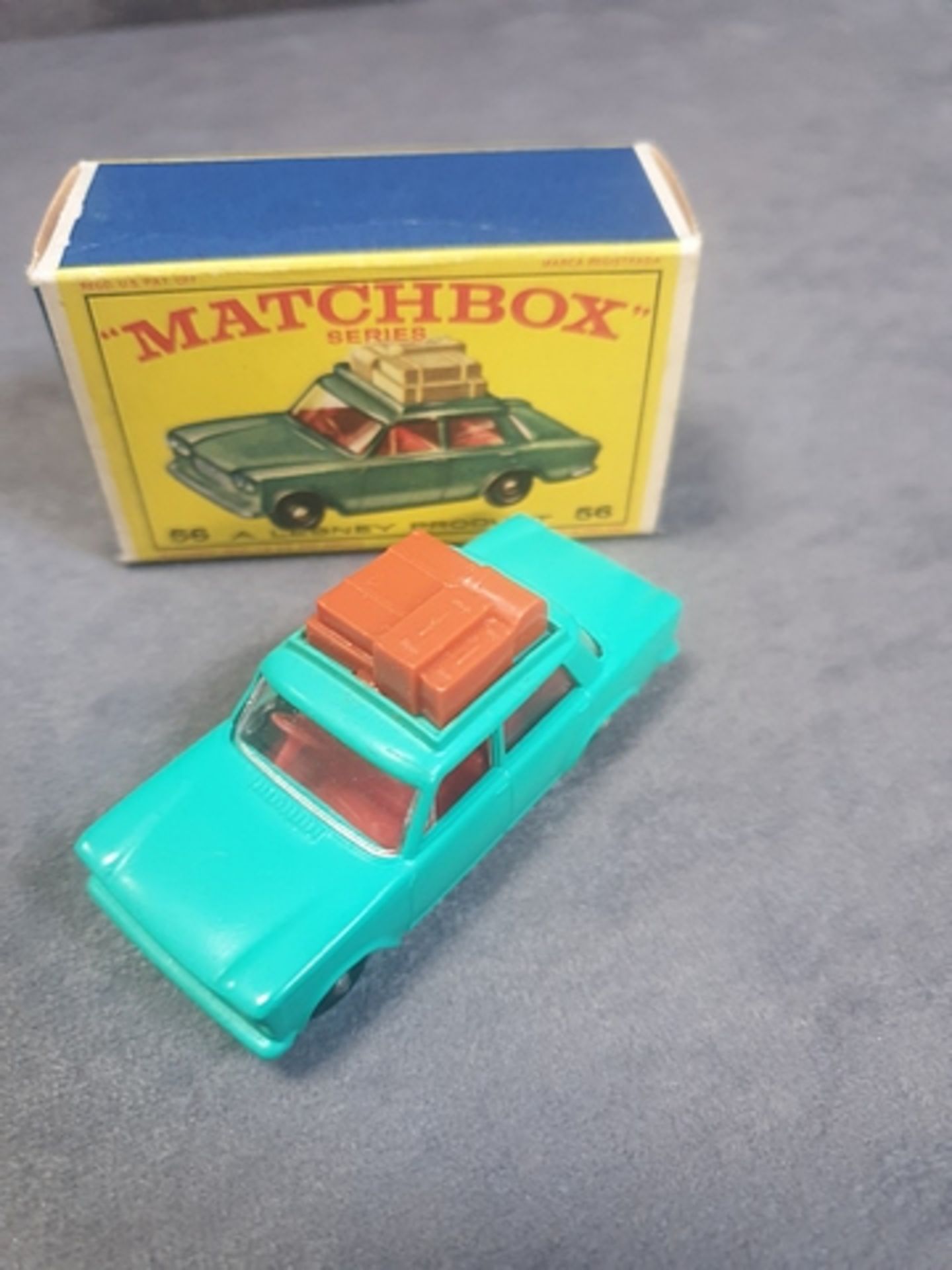 Matchbox Lesney # 56 Fiat 1500 in a crisp Box