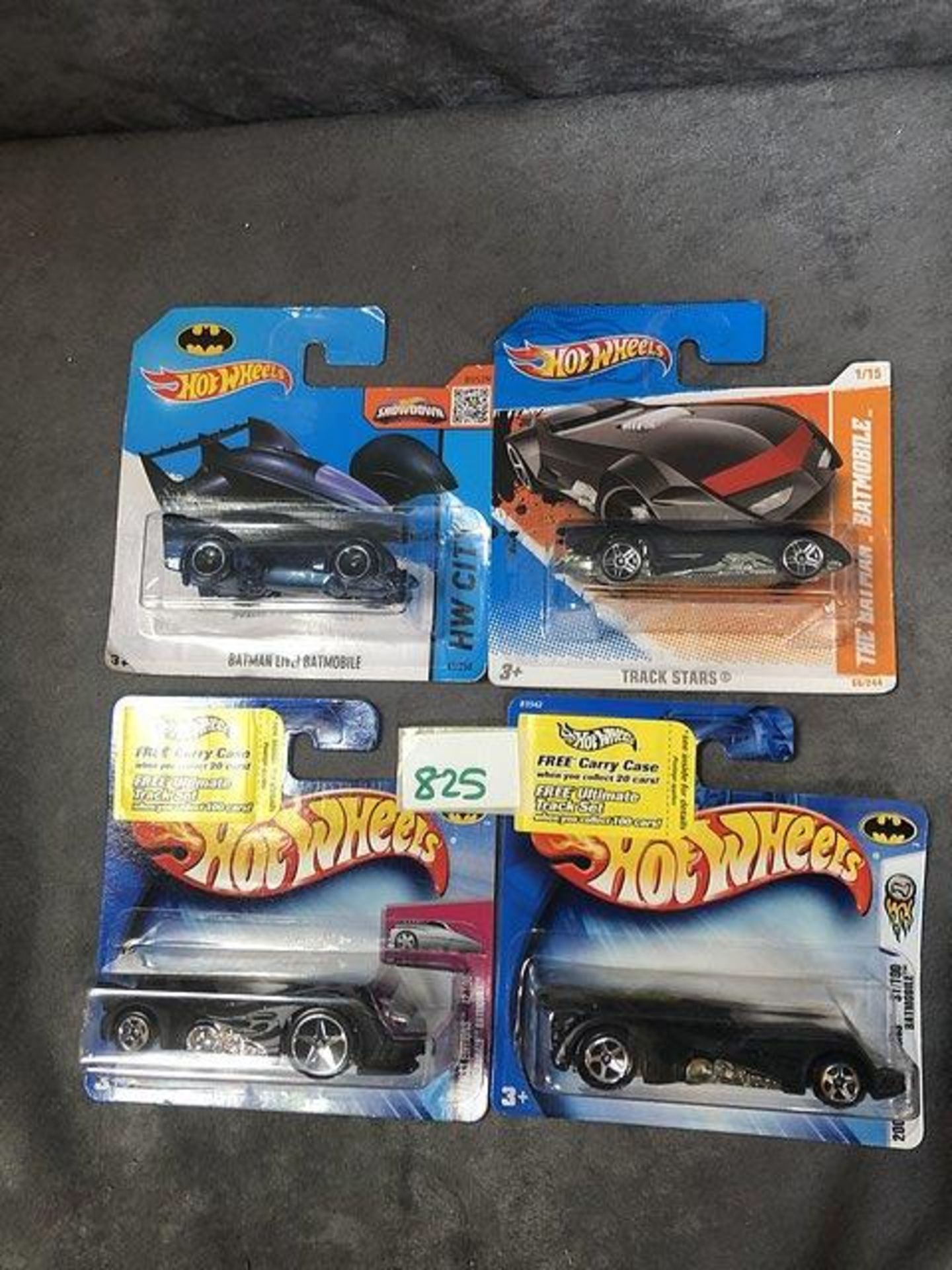 4 X Hotwheels Cars All Different Bat Mobiles All In Original Packaging