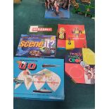 5 X Board Games Comprising Of; Scrabble, Chess Set, Scene It, Ready Steady Cook, Go The