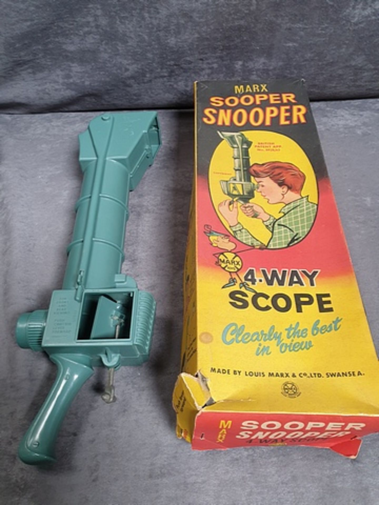 Marx Sooper Snooper With 4 Way Scope Complete With Box