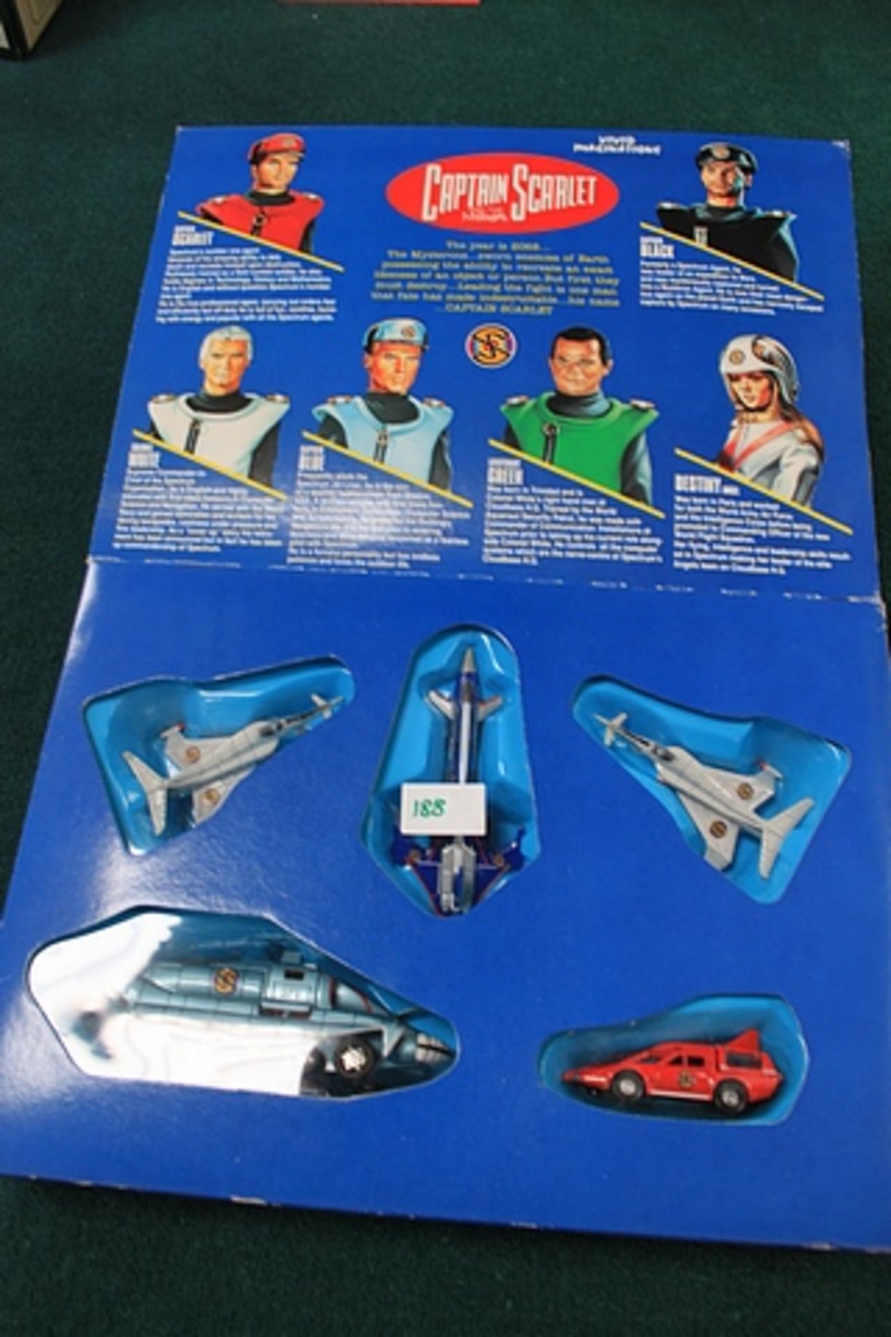 Vivid Imaginations Captain Scarlet And The Mysterons Spectrum Command Team Complete With Box