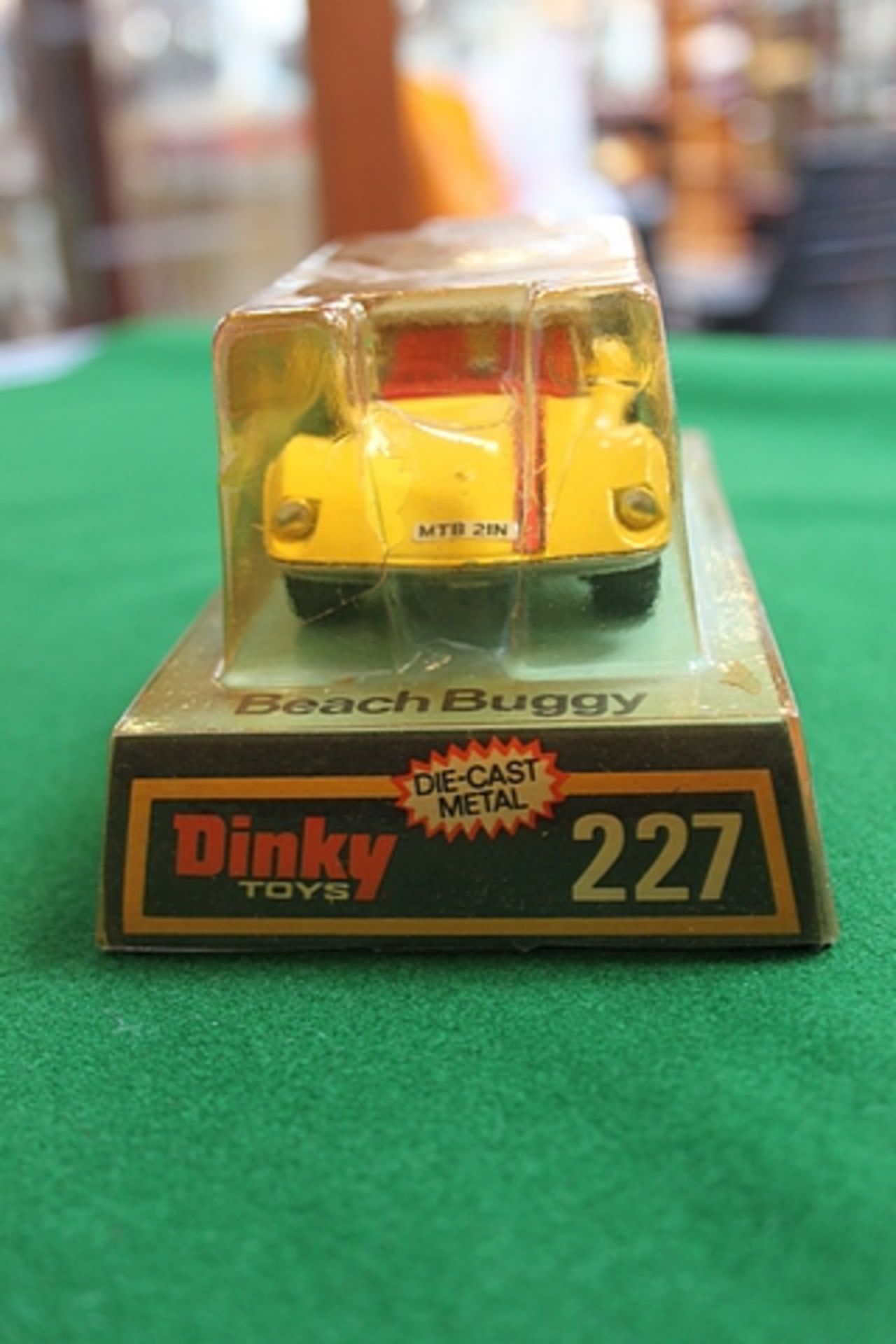 Dinky Toys Diecast #227 Yellow Beach Buggy In Original Packaging - Image 2 of 2