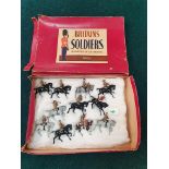 W Britain #101 Soldiers Regiments of all nations - The Band of the Life Guard complete with box