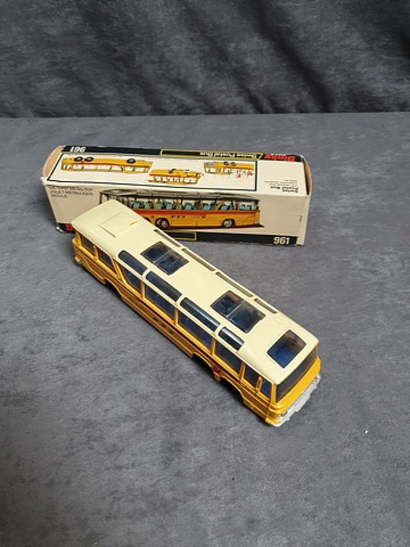 Dinky Diecast Toys #961 Swiss Postal Bus Complete In Box - Image 2 of 3