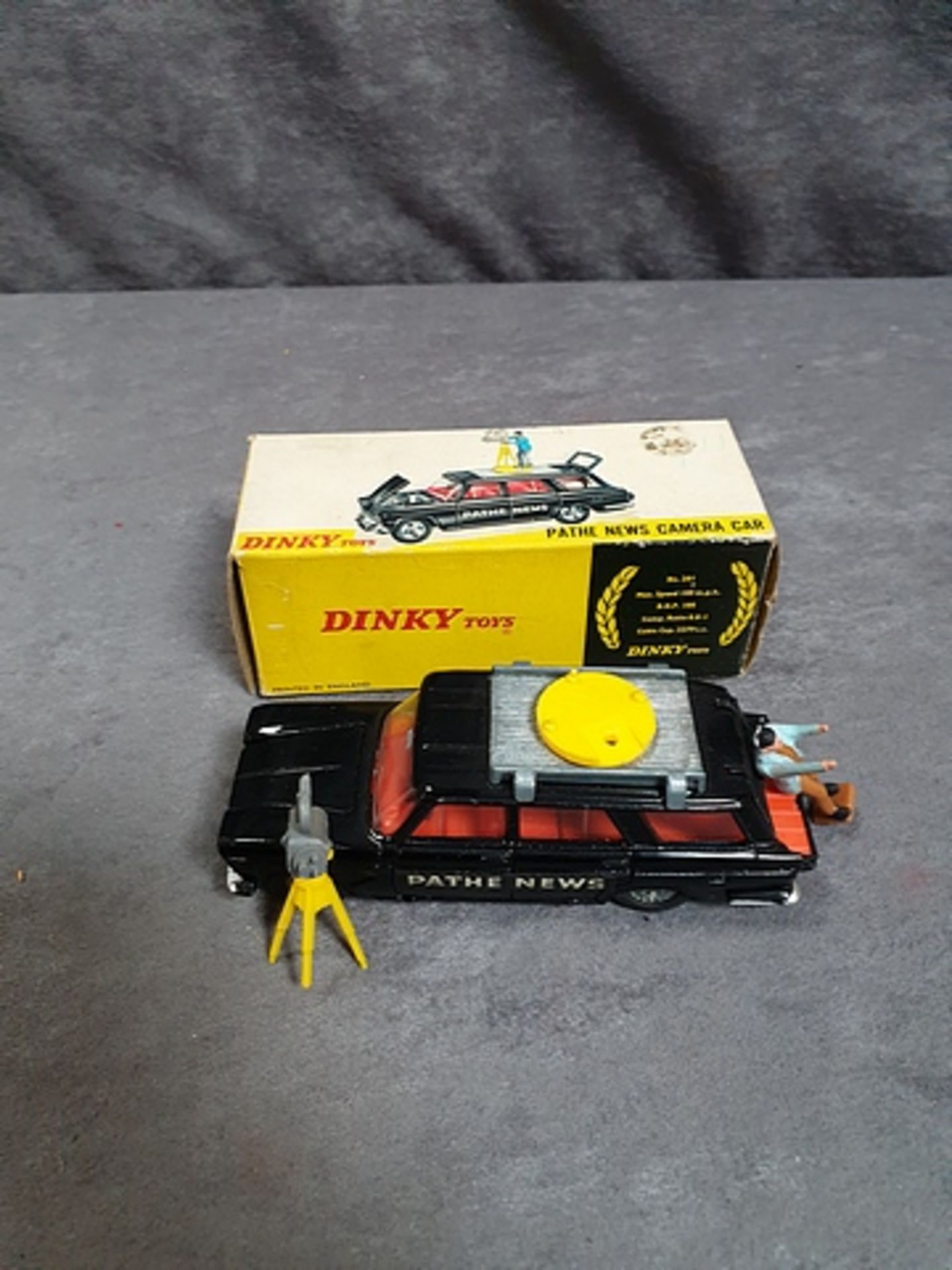 Dinky Diecast Toys #281 Path News Camera Car model in Mint condition Complete In Box