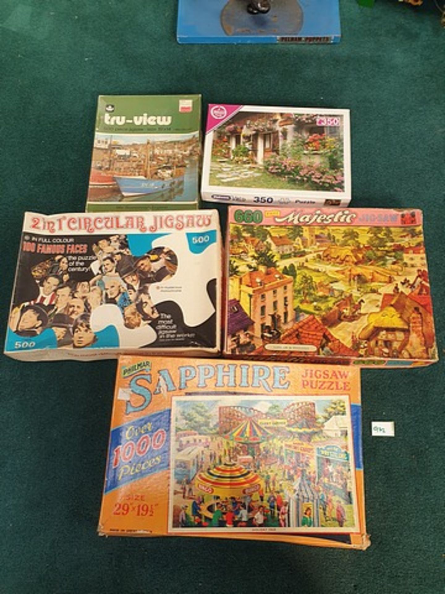 5 X Jigsaw Puzzles All Boxed