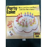 Pedigree Party Cake Blow Out The Candles And Be The Winner Game - Complete With Box