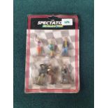 Scalextric C784 Spectators Set Of 6 Complete In Original Packaging