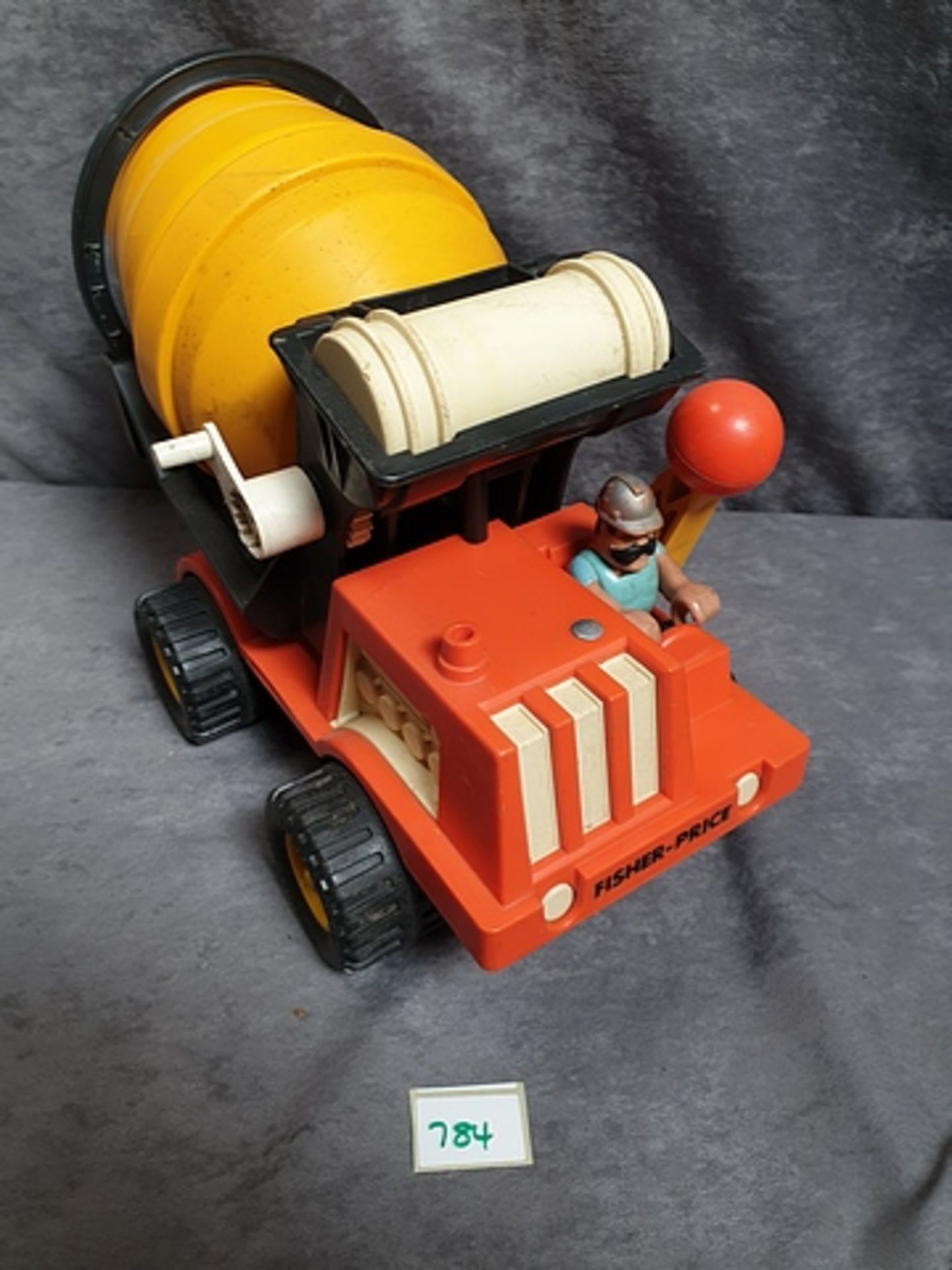 Fisher Price Cement mixer with tipping action and driver