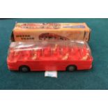 Mettoy Playthings 1950s Friction Powered Luxury Motor Coach With Movable Figures And Luggage