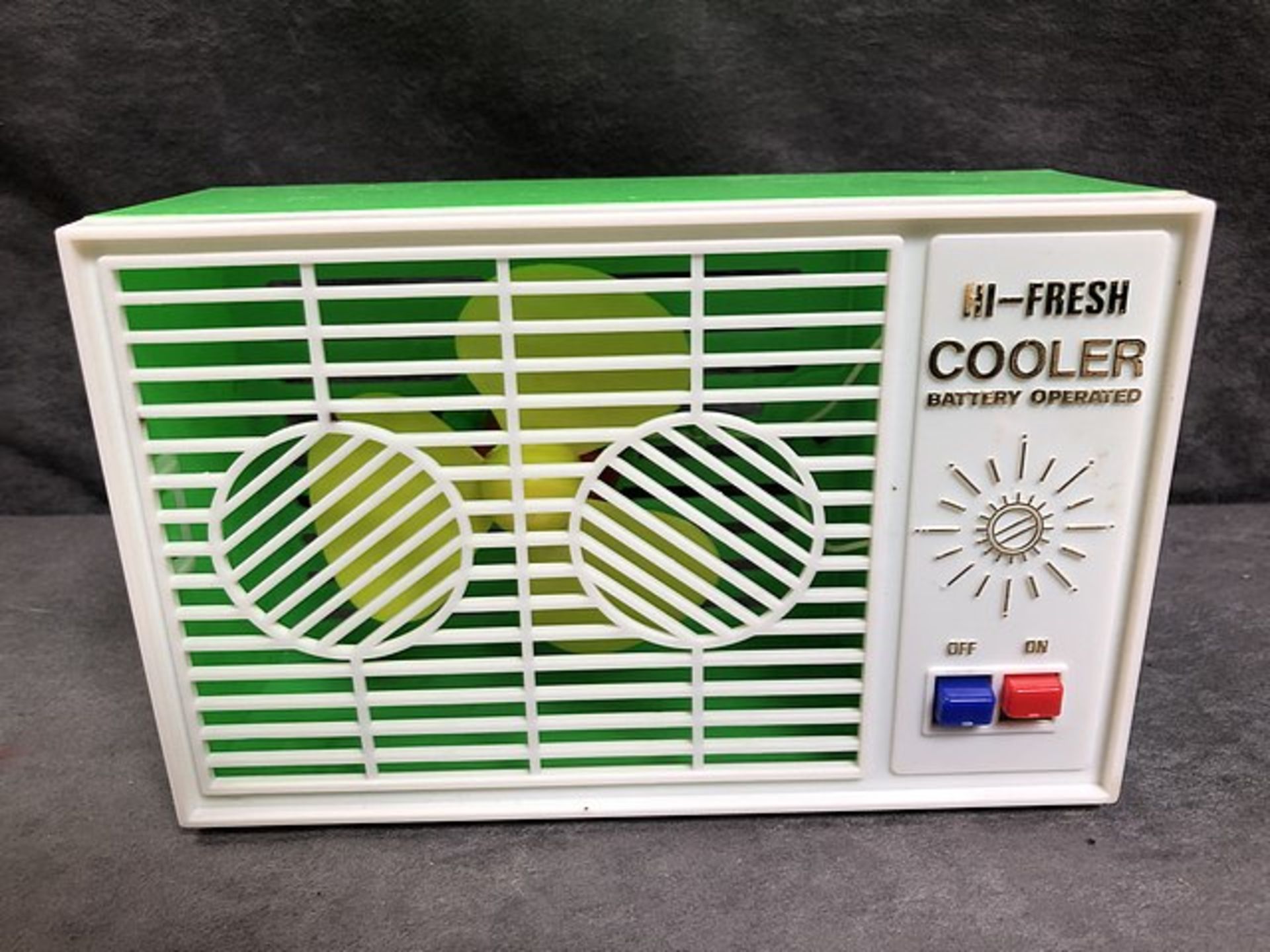 Blue Box International #6211 Battery Operated Hi- Fresh Cooler Made In Hong Kong Complete In Box