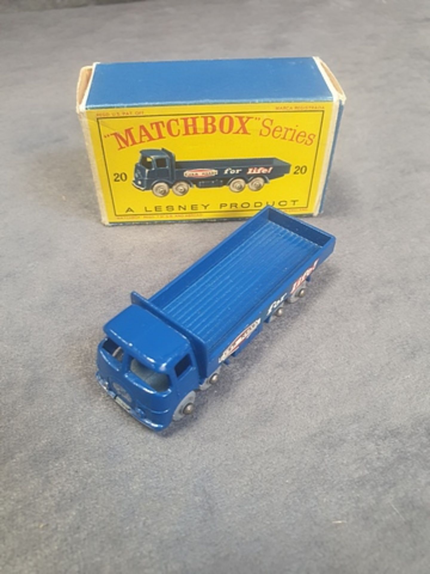 Matchbox Lesney # 20 Transport Truck mint model in a Box