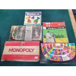 5 X Board Games Comprising Of; A Game Of Headache, Emergency Ward 10, Saga, Monopoly, Mine A Million