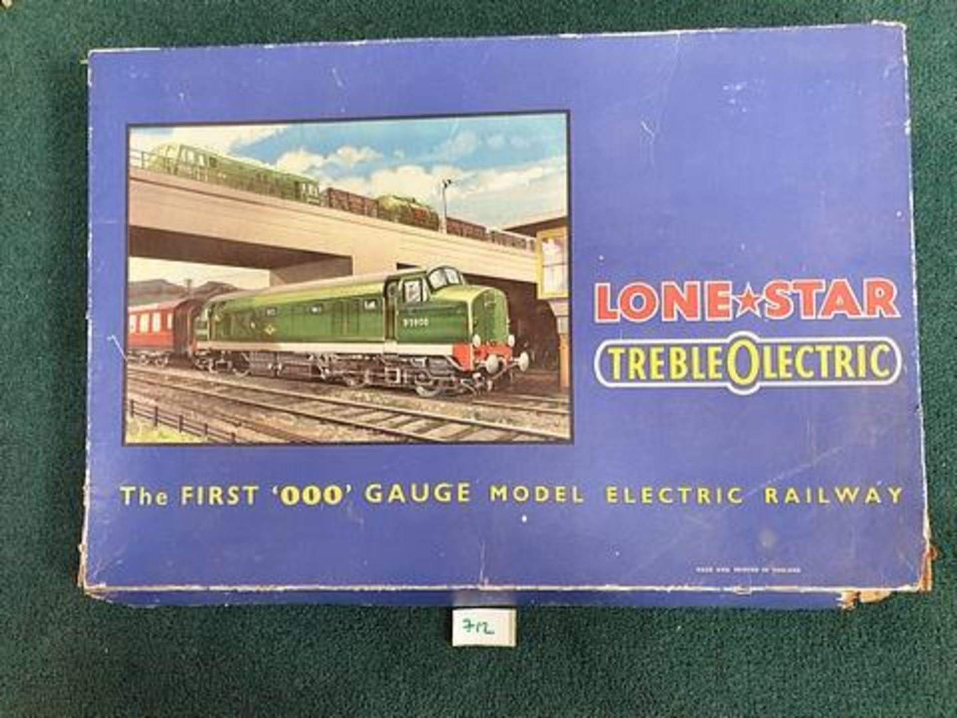 Lone Star 000 guage The First '000' Gauge model electric railway complete in box