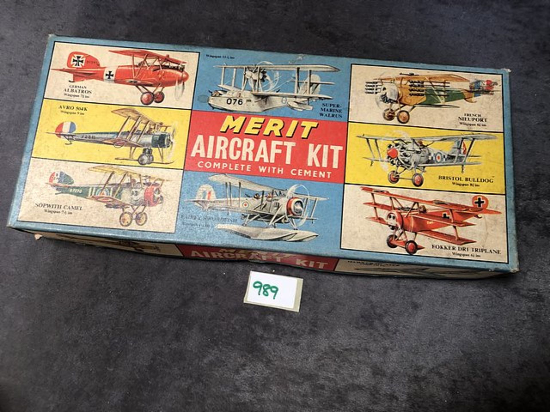 Merit 1:48 Scale 1957 Aircraft Kit Fairey Swordfish Complete With Box - Image 2 of 2