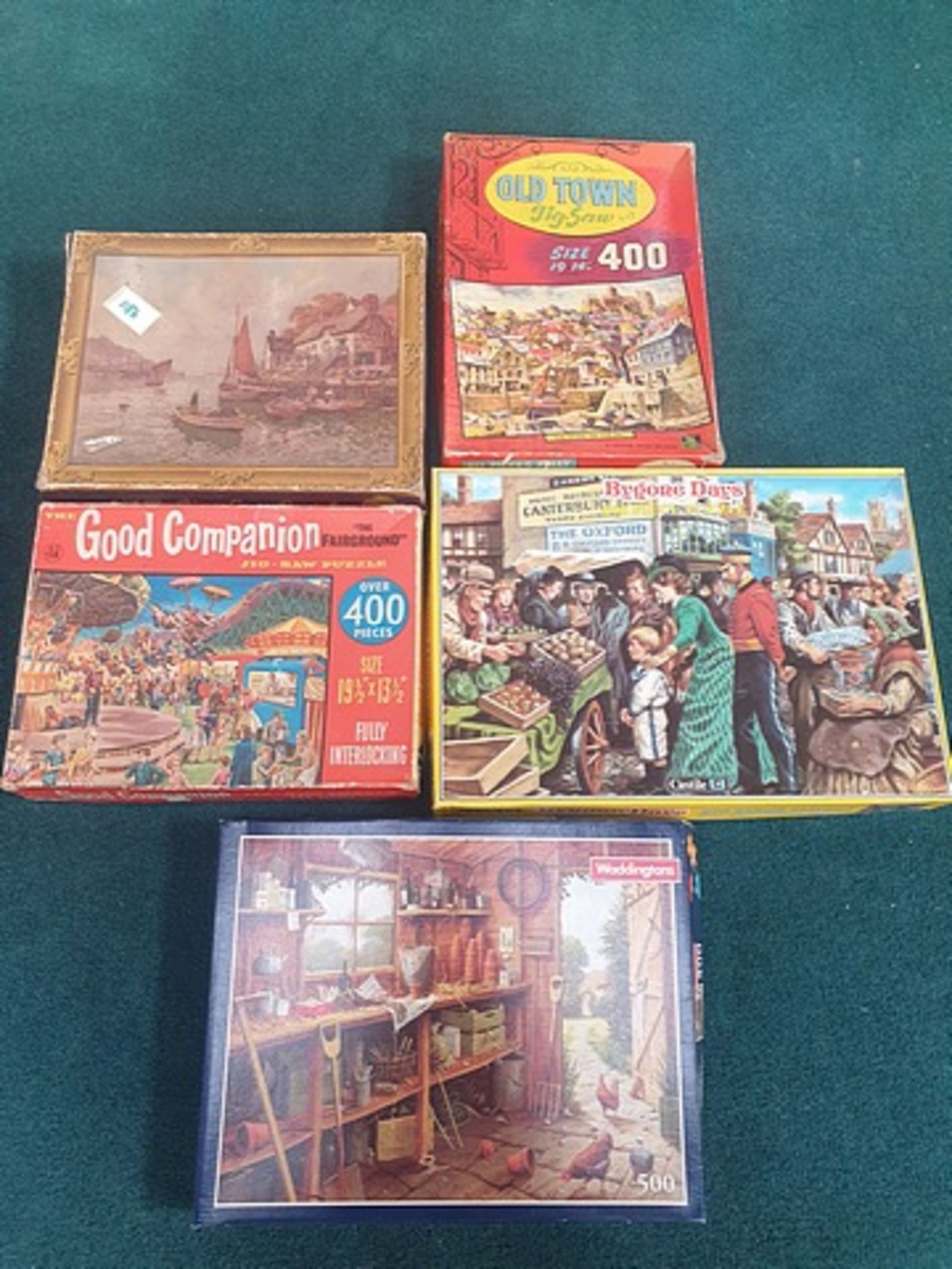 5 X Assorted Jigsaw Puzzles All Boxed