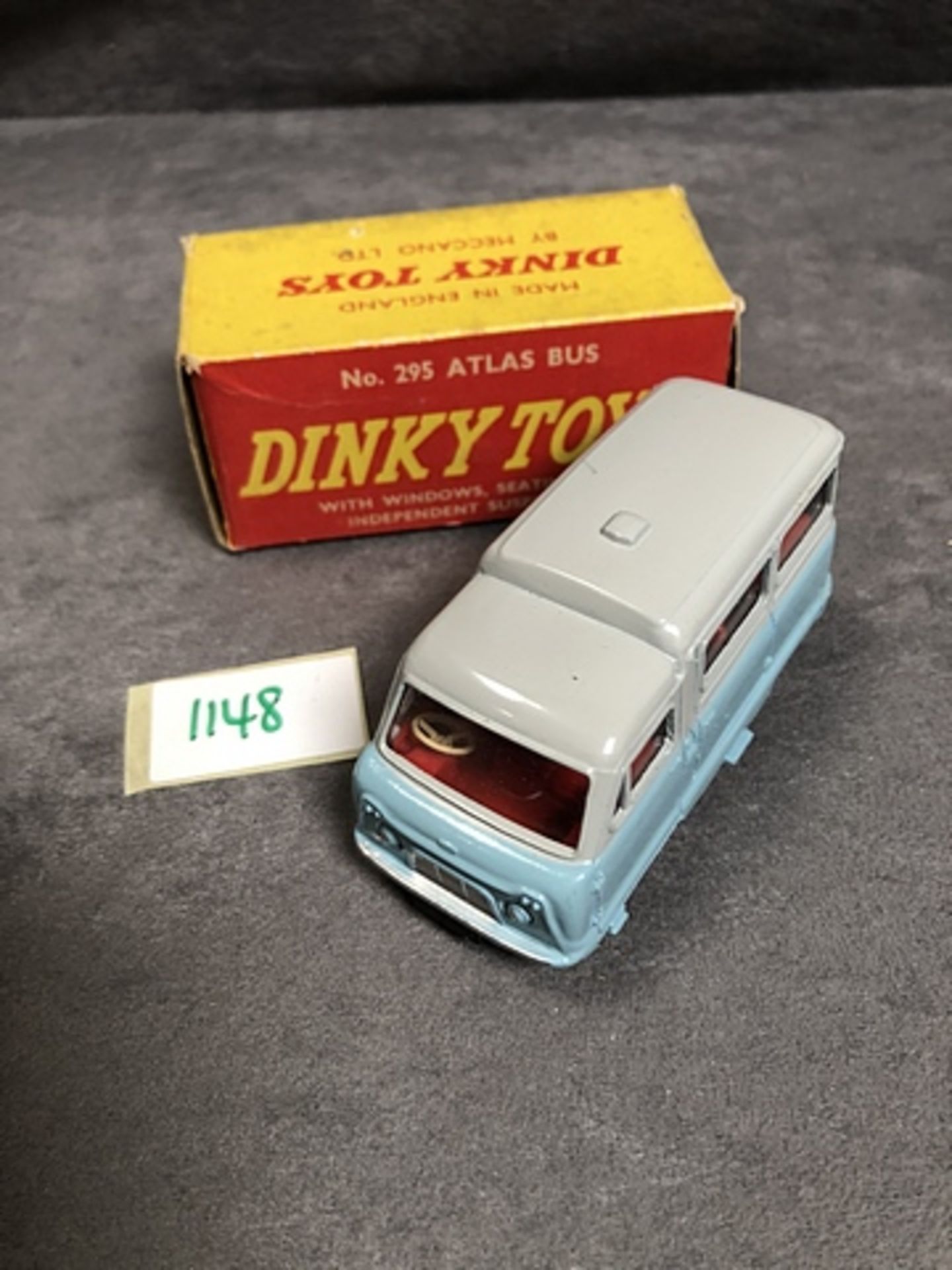 Dinky Toys Diecast #295 Atlas Bus Model is in Mint condtion with a good box