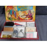Merit Detective Outfit Circa 1950s Complete In Box