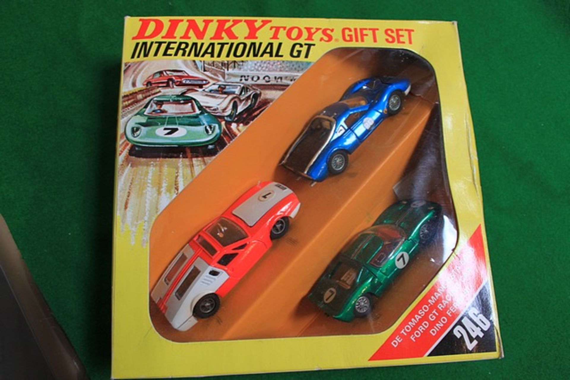 Meccano Dinky Diecast #246 International GT Gift Set This Includes 187 De Tomaso-Mangusta 5000, - Image 3 of 3