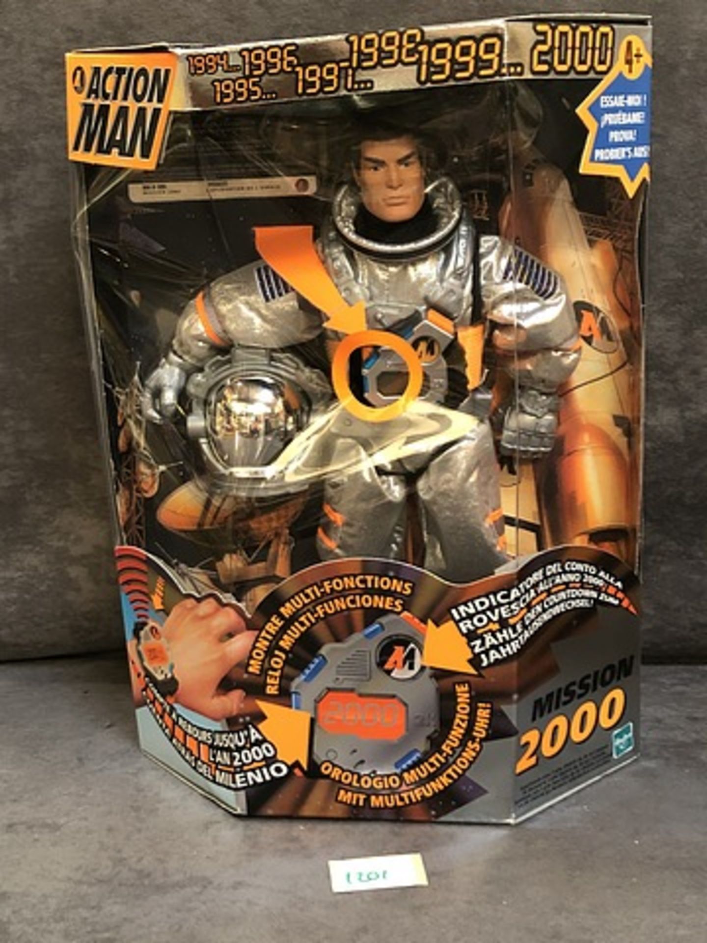 Action Man By Hasbro Mission 2000 Space Exploration Action Figure Complete With Mission Countdown